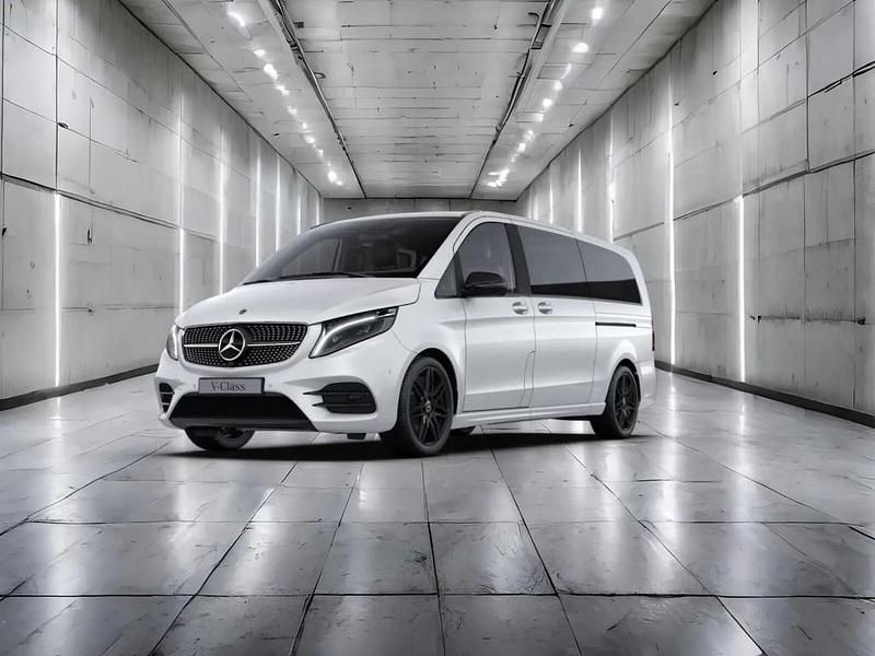 Weiß Gebraucht 2020 Mercedes V300 Avantgarde Edition Van / Kleinbus | 57.898 € (Etwas zu teuer) - Bild 1/4