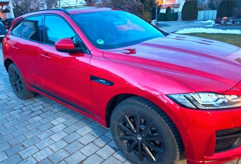 Gebraucht Jaguar F-Pace R-Sport 300 PS (220 kW) 2018 Rot SUV