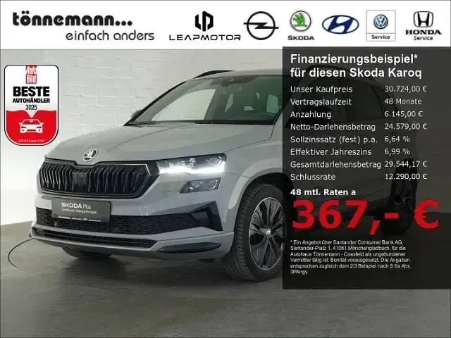 Brugt Skoda Karoq SportLine 150 HK (110 kW) 2023 SUV