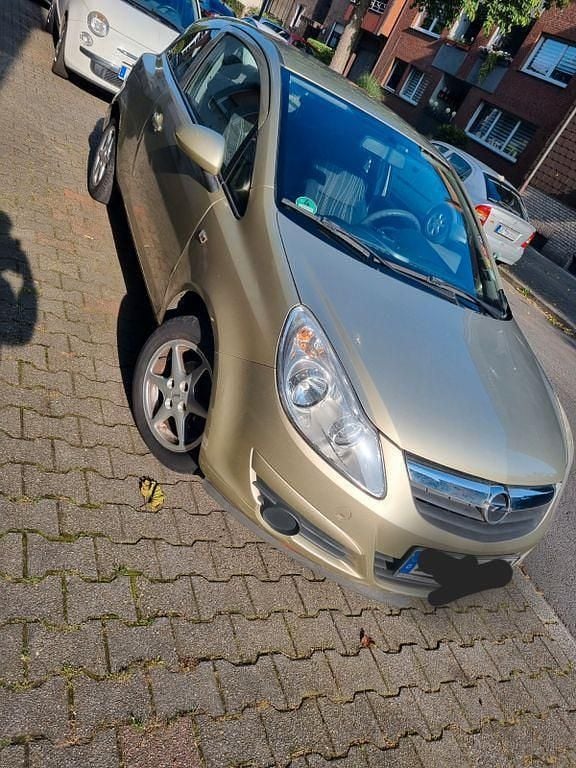 Schwarz Gebraucht 2009 Opel Corsa Limousine | 1.499 € (Superpreis) - Bild 1/4