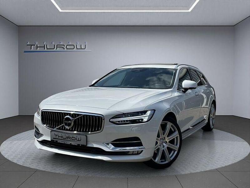 Weiß Gebraucht 2019 Volvo V90 Inscription Kombi | 32.900 € (Etwas zu teuer) - Bild 1/4
