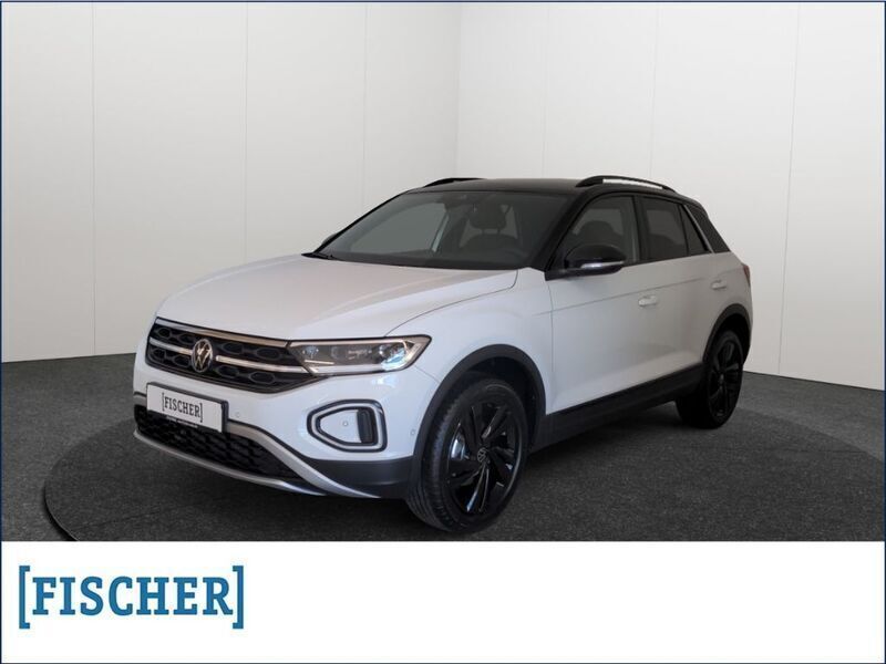 Pure white (weiss) Neu 2025 VW T-Roc Style SUV | 45.920 € (Teuer) - Bild 1/4