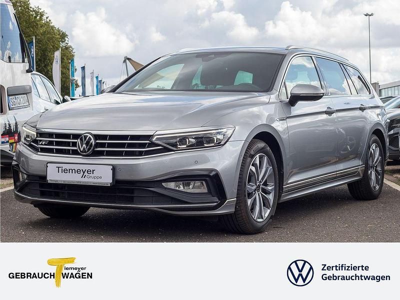 Silber Gebraucht 2021 VW Passat R-line Kombi | 22.499 € (Teuer) - Bild 1/4