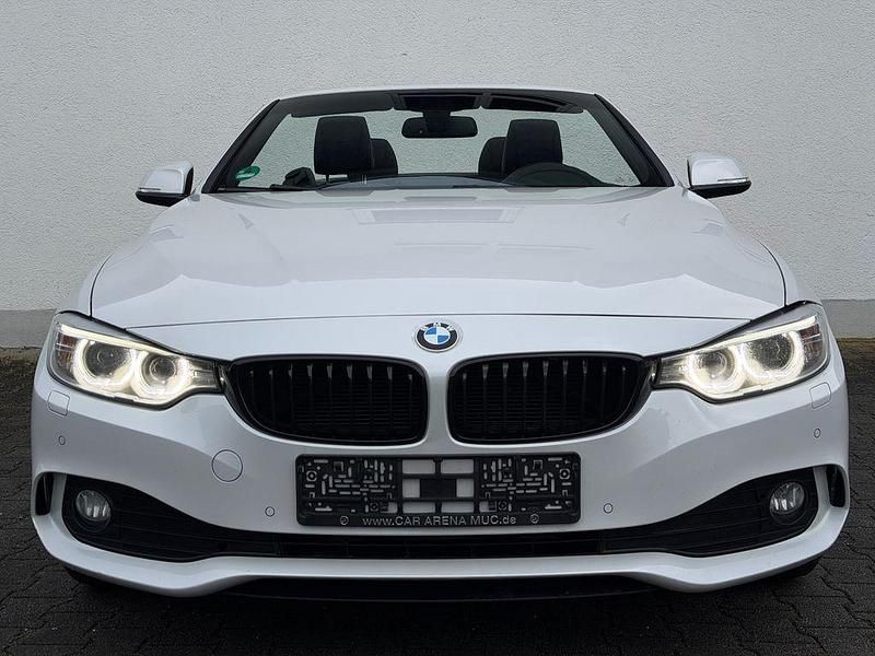 Gebraucht BMW 420 Sport Line 184 PS (135 kW) 2014 Weiß Cabrio