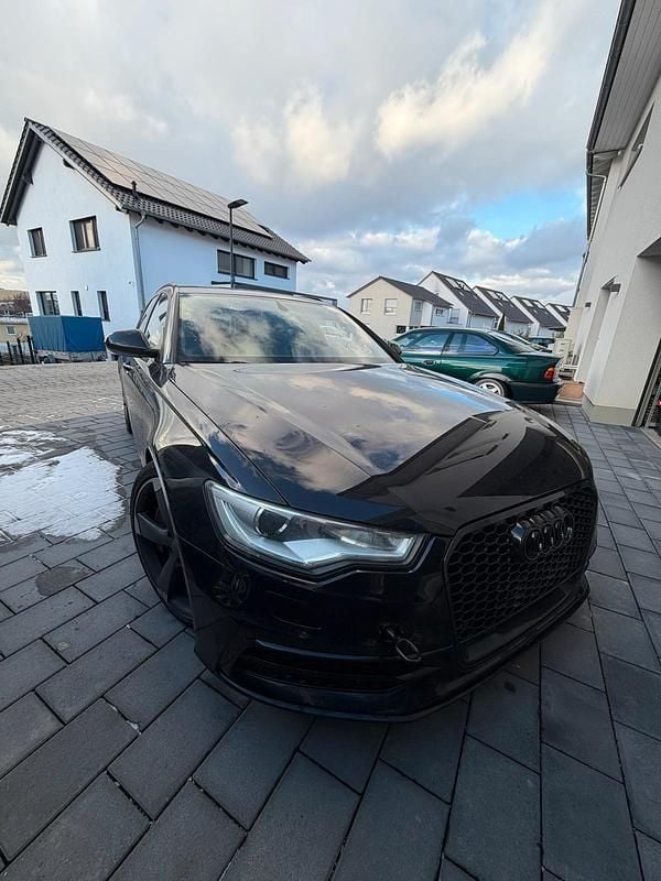 Schwarz Gebraucht 2013 Audi A6 S-Line Kombi | 11.500 € (Superpreis) - Bild 1/4