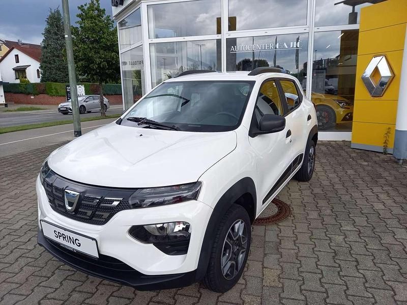 Kaolinweiß Gebraucht 2021 Dacia Spring Business Kleinwagen | 10.985 € - Bild 1/4