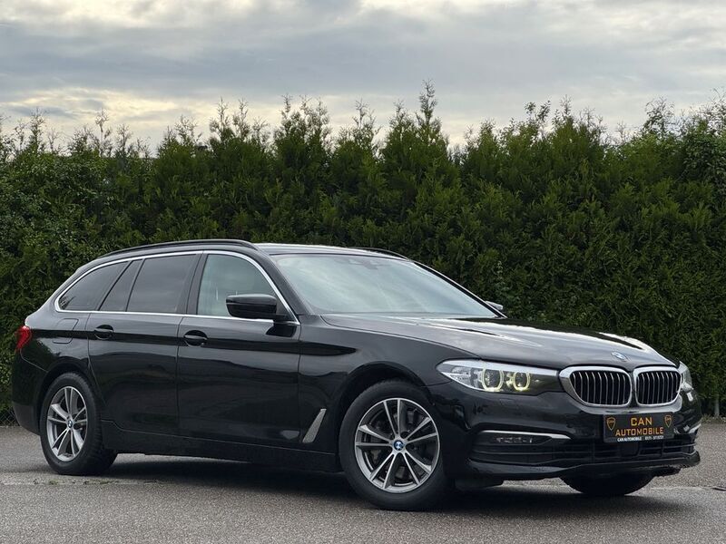 Schwarz Gebraucht 2018 BMW 530 Sport Line Kombi | 17.900 € (Fairer Preis) - Bild 1/4