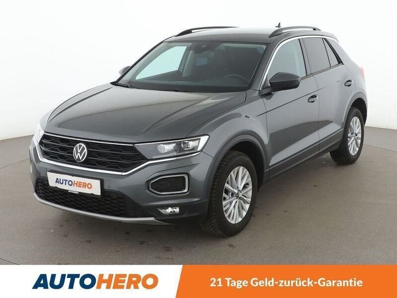 Grau Gebraucht 2021 VW T-Roc Style SUV | 22.350 € (Guter Preis) - Bild 1/3
