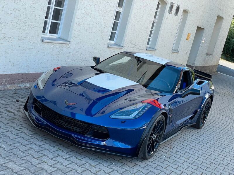 Blau metallic Gebraucht 2017 Corvette Grand Sport Coupé | 67.999 € - Bild 1/4