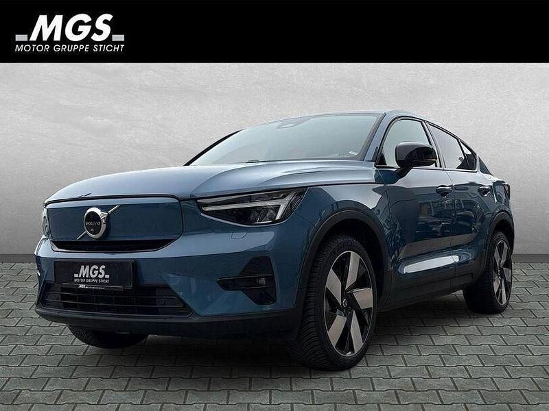 Gebraucht Volvo C40 300 kW (408 PS) 2022 Fjord blue metallic (metallic) SUV