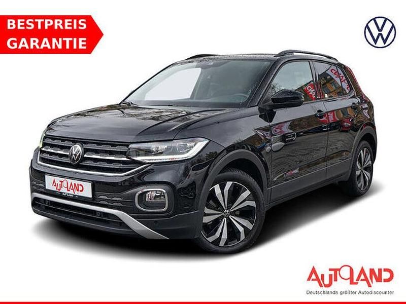 Deep black perleffekt (metallic) Gebraucht 2022 VW T-Cross Active SUV | 21.950 € (Teuer) - Bild 1/4