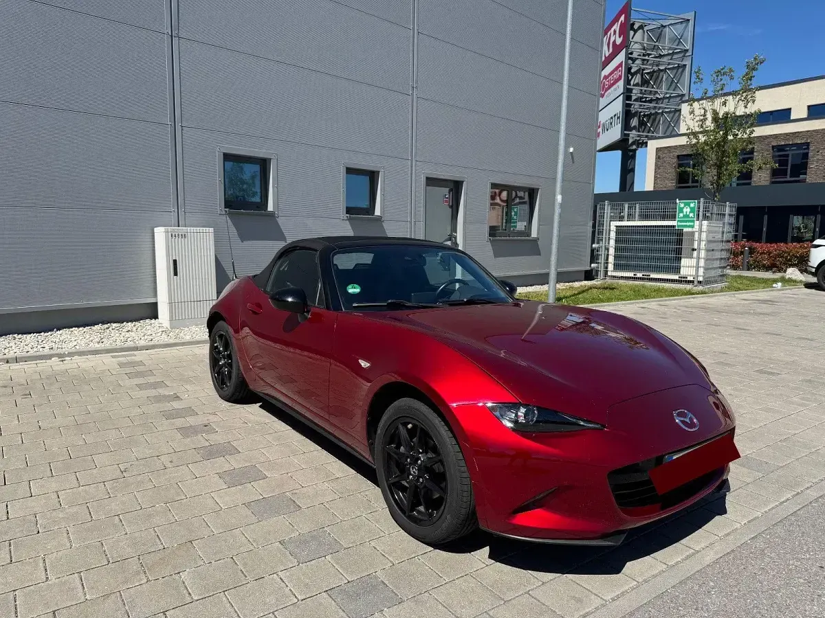 Gebraucht Mazda MX5 Selection 132 PS (97 kW) 2019 Rot Cabrio