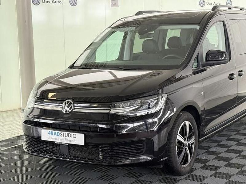 Gebraucht VW Caddy Maxi Dark Label 122 PS (89 kW) 2025 Schwarz Van / Kleinbus