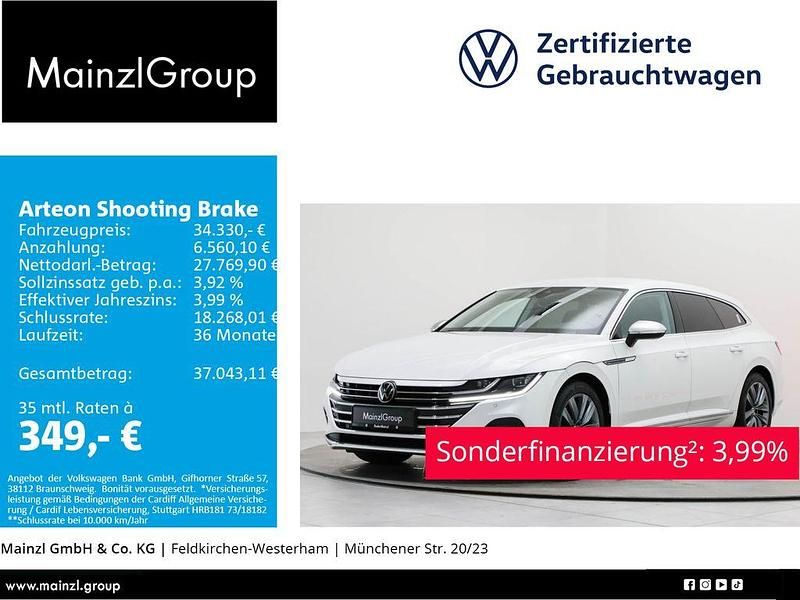 Oryxweiß perlmutteffekt Gebraucht 2025 VW Arteon Elegance Kombi | 34.330 € (Guter Preis) - Bild 1/3