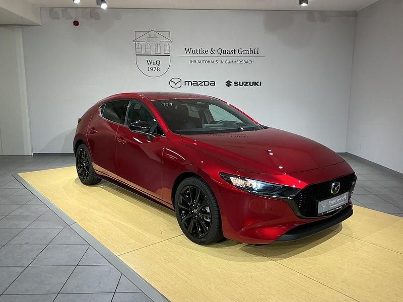 Rot Neu 2025 Mazda 3 Homura-Line Limousine | 25.980 € - Bild 1/4
