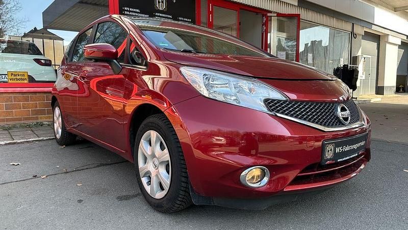 Gebraucht Nissan Note 360º 80 PS (58 kW) 2014 Rot Kleinwagen