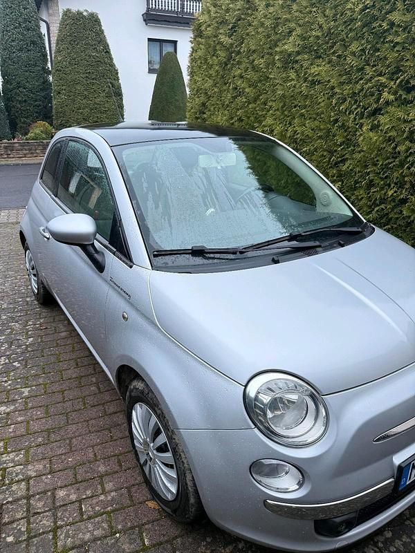 Gebraucht Fiat 500 Lounge 101 PS (74 kW) 2009 Silber Kleinwagen