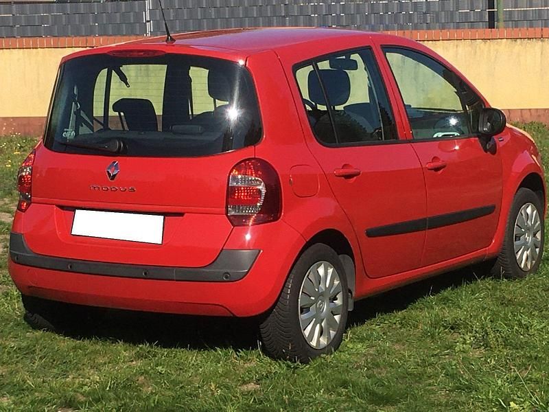 Gebraucht Renault Modus 75 PS (55 kW) 2012 Rot Van / Kleinbus