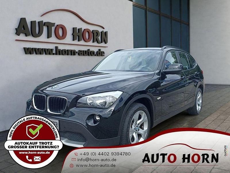 Schwarz Gebraucht 2012 BMW X1 Sport Line SUV | 12.790 € (Etwas zu teuer) - Bild 1/4