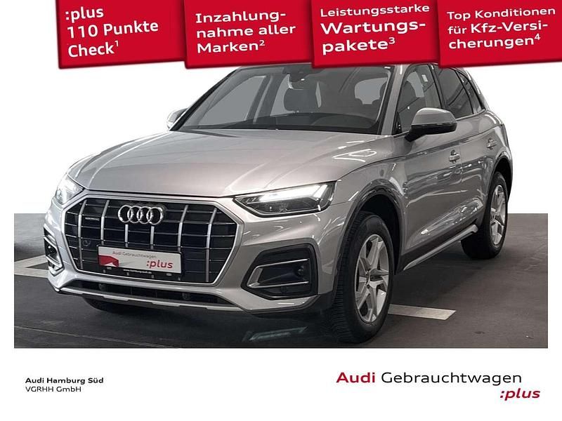 Florettsilber metallic Gebraucht 2023 Audi Q5 Advanced SUV | 37.950 € (Superpreis) - Bild 1/3