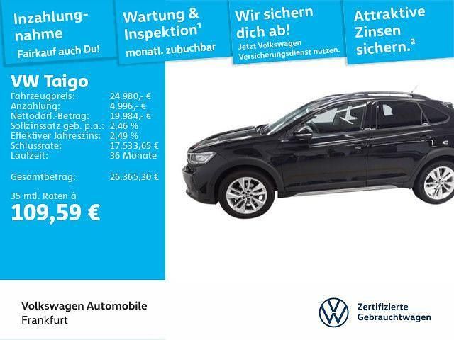 Deep black perleffekt Gebraucht 2024 VW Taigo Move SUV | 24.980 € (Guter Preis) - Bild 1/4