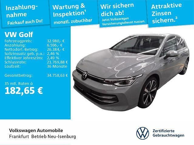 Mondsteingrau/mondsteingrau Gebraucht 2025 VW Golf VIII Style Limousine | 32.980 € (Etwas zu teuer) - Bild 1/4
