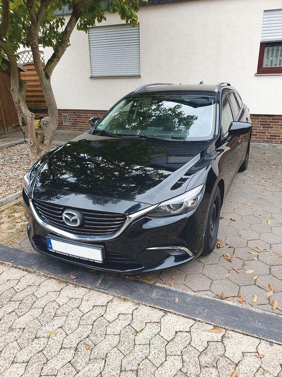 Schwarz Gebraucht 2015 Mazda 6 Exclusive-Line Limousine | 5.600 € (Superpreis) - Bild 1/4
