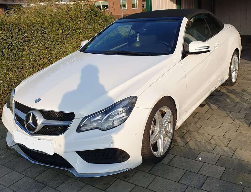 Weiß Gebraucht 2016 Mercedes E350 Cabrio | 24.999 € (Guter Preis) - Bild 1/4