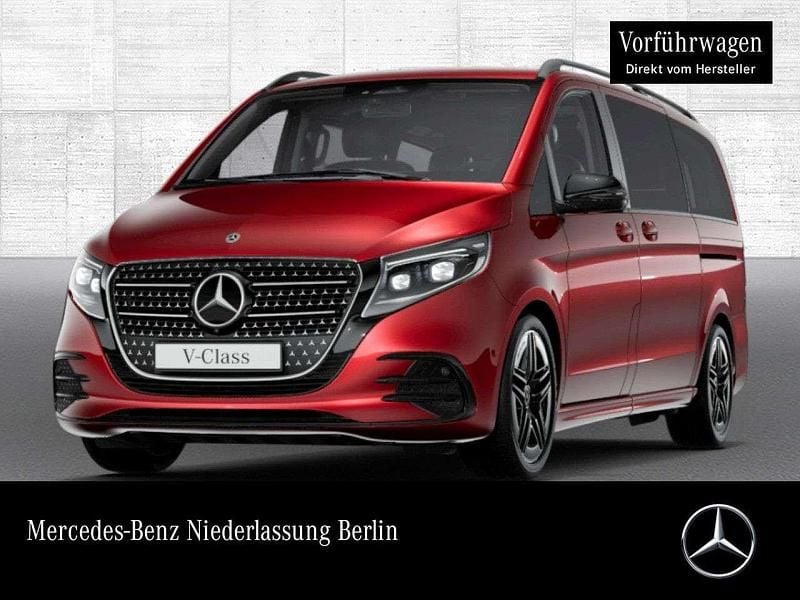 Hyazinthrot Gebraucht 2024 Mercedes V250 Avantgarde Van / Kleinbus | 82.989 € - Bild 1/4