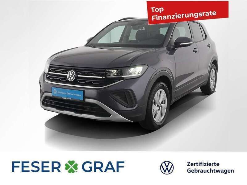 Rauchgrau metallic Gebraucht 2024 VW T-Cross Life SUV | 21.440 € (Fairer Preis) - Bild 1/2