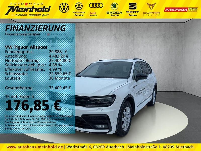 Weiß Gebraucht 2021 VW Tiguan Allspace Style SUV | 29.888 € (Guter Preis) - Bild 1/2