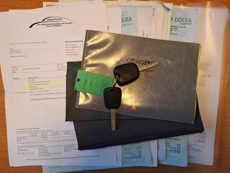 Gebraucht Citroën C2 VTR Sport 60 PS (44 kW) 2005 Grün Kleinwagen