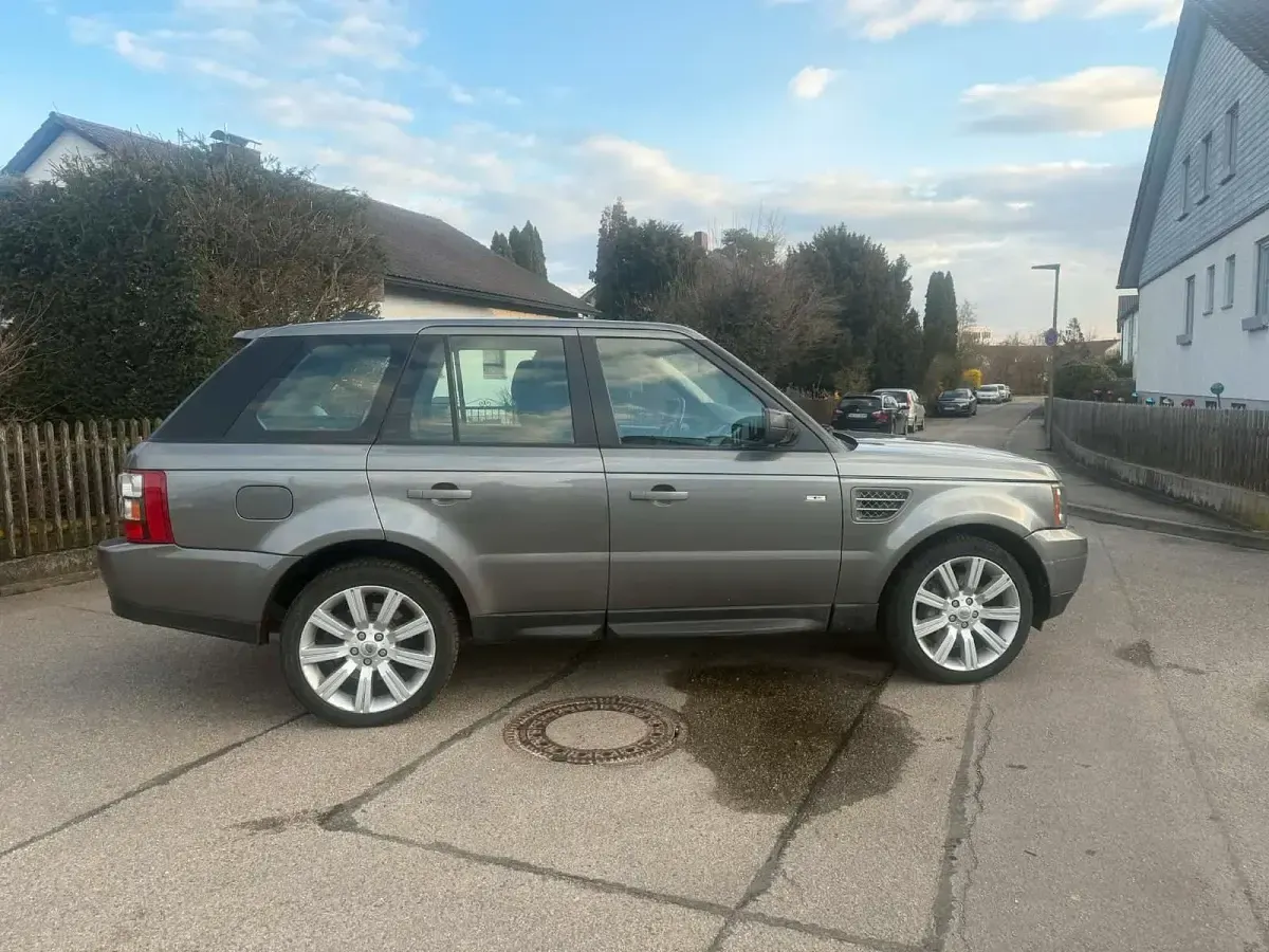 Gebraucht Land Rover Range Rover Sport 275 PS (202 kW) 2008 Silber SUV