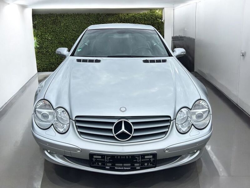 Gebraucht Mercedes SL500 306 PS (225 kW) 2002 Silber Cabrio