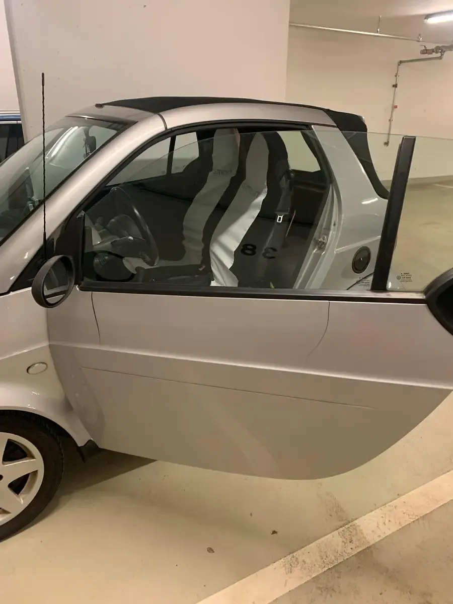 Gebraucht Smart ForTwo Cabrio 2002 Silber Cabrio