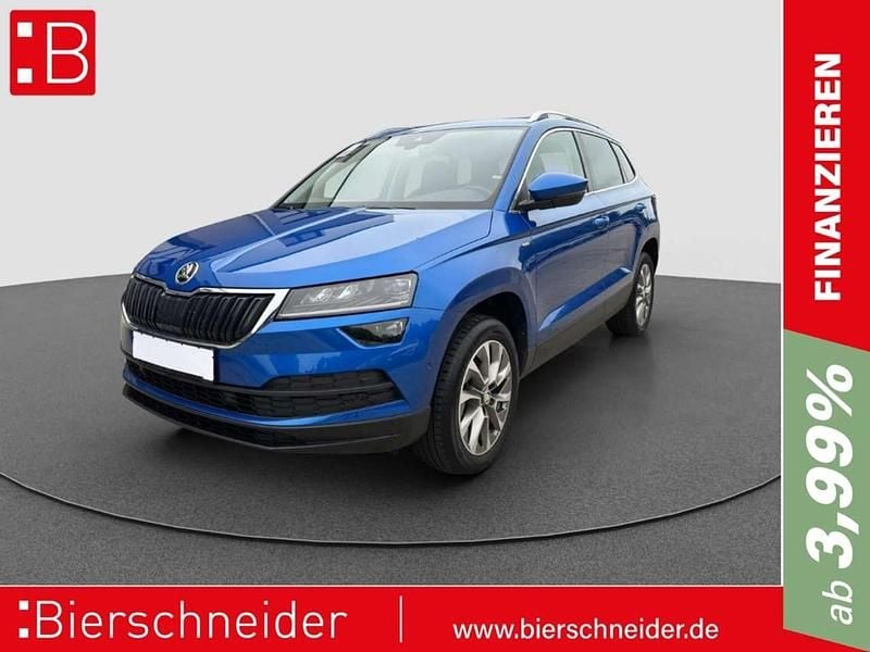 Gebraucht Skoda Karoq Clever 150 PS (110 kW) 2021 Blau SUV