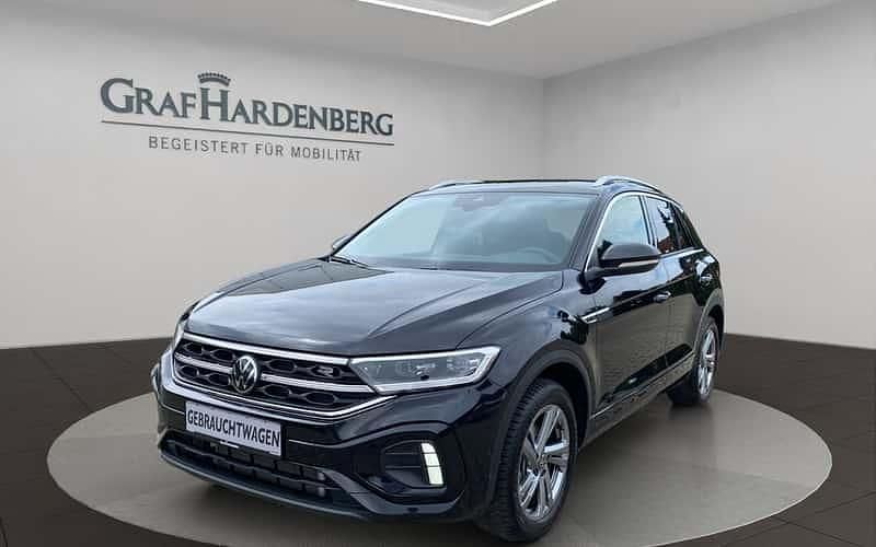 Schwarz Gebraucht 2023 VW T-Roc R-line SUV | 32.900 € (Etwas zu teuer) - Bild 1/4