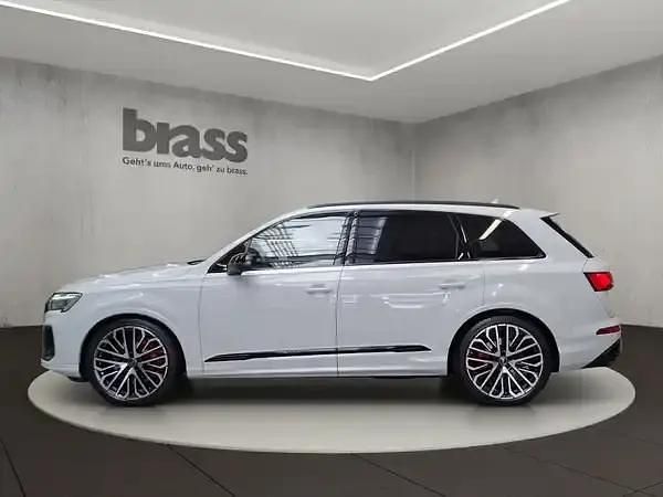 Neu Audi SQ7 Ambiente 507 PS (372 kW) 2025 Gletscherweiß metallic SUV