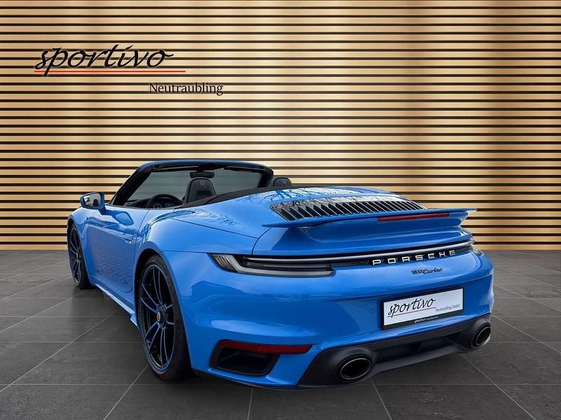 Gebraucht Porsche 911 Turbo Cabriolet 581 PS (427 kW) 2022 Blau Cabrio