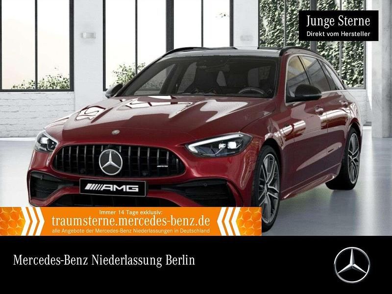 Rot Gebraucht 2023 Mercedes C43 AMG AMG Limousine | 59.990 € (Fairer Preis) - Bild 1/3