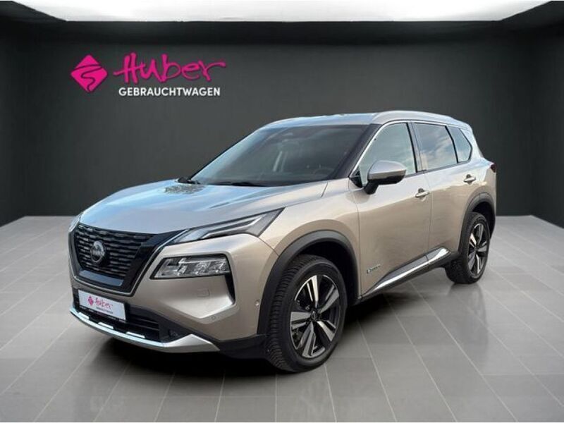 Champagne silver metallic (metallic) Gebraucht 2023 Nissan X-Trail Tekna SUV | 36.890 € (Guter Preis) - Bild 1/4