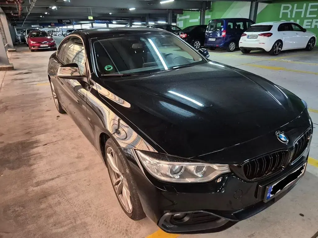 Gebraucht BMW 420 Coupé Sport Line 190 PS (139 kW) 2014 Schwarz Coupé