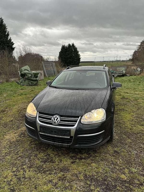 Gebraucht VW Golf VI Comfortline 102 PS (75 kW) 2008 Schwarz Kleinwagen