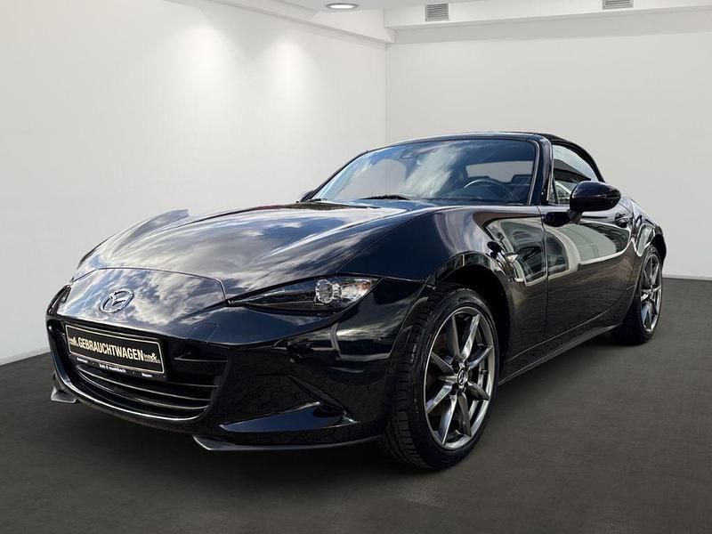 Schwarz Gebraucht 2017 Mazda MX5 Sports-Line Cabrio | 17.890 € (Fairer Preis) - Bild 1/3