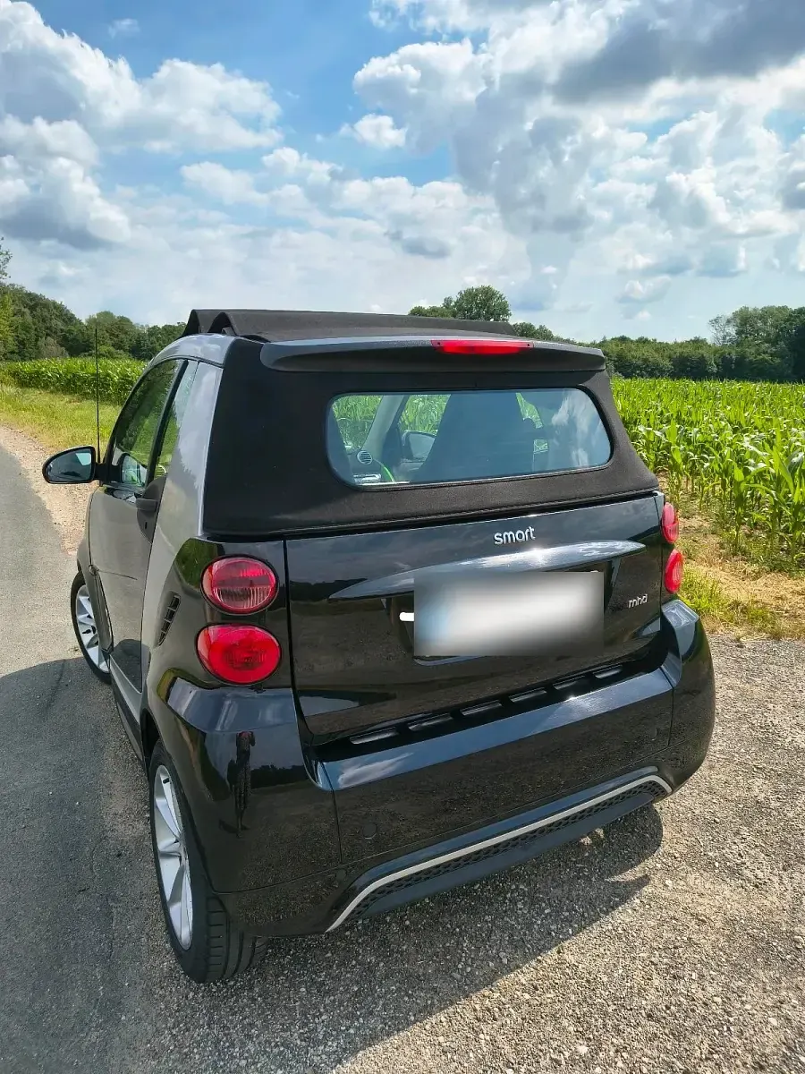 Gebraucht Smart ForTwo Cabrio Passion 71 PS (52 kW) 2012 Schwarz Cabrio
