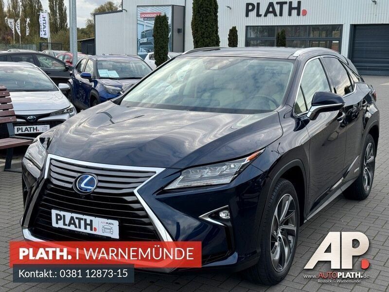Blau Gebraucht 2016 Lexus RX450h SUV | 31.990 € (Fairer Preis) - Bild 1/4