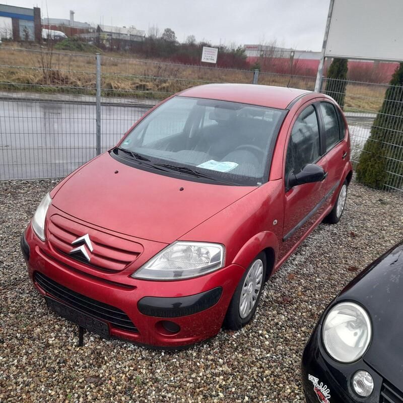 Rot Gebraucht 2009 Citroën C3 Kleinwagen | 290 € (Superpreis) - Bild 1/4