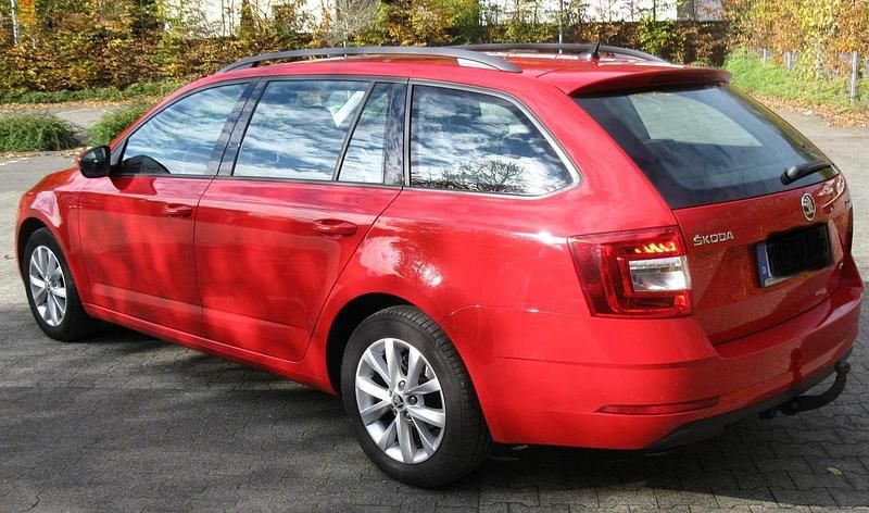 Gebraucht Skoda Octavia G-TEC 131 PS (96 kW) 2019 Rot Kombi