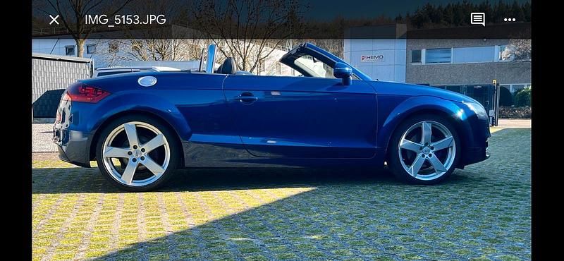 Gebraucht Audi TT Roadster 160 PS (117 kW) 2012 Blau Cabrio