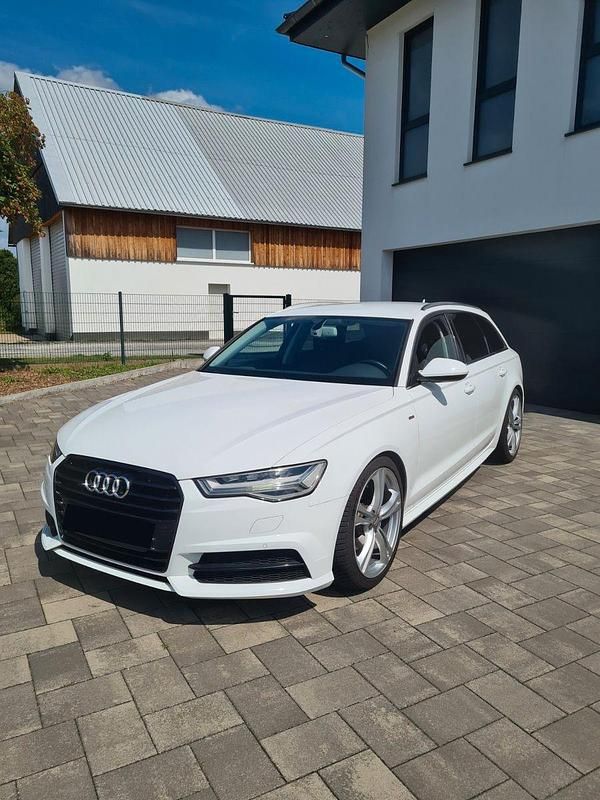 Weiß Gebraucht 2015 Audi A6 S-Line Kombi | 18.599 € (Fairer Preis) - Bild 1/4